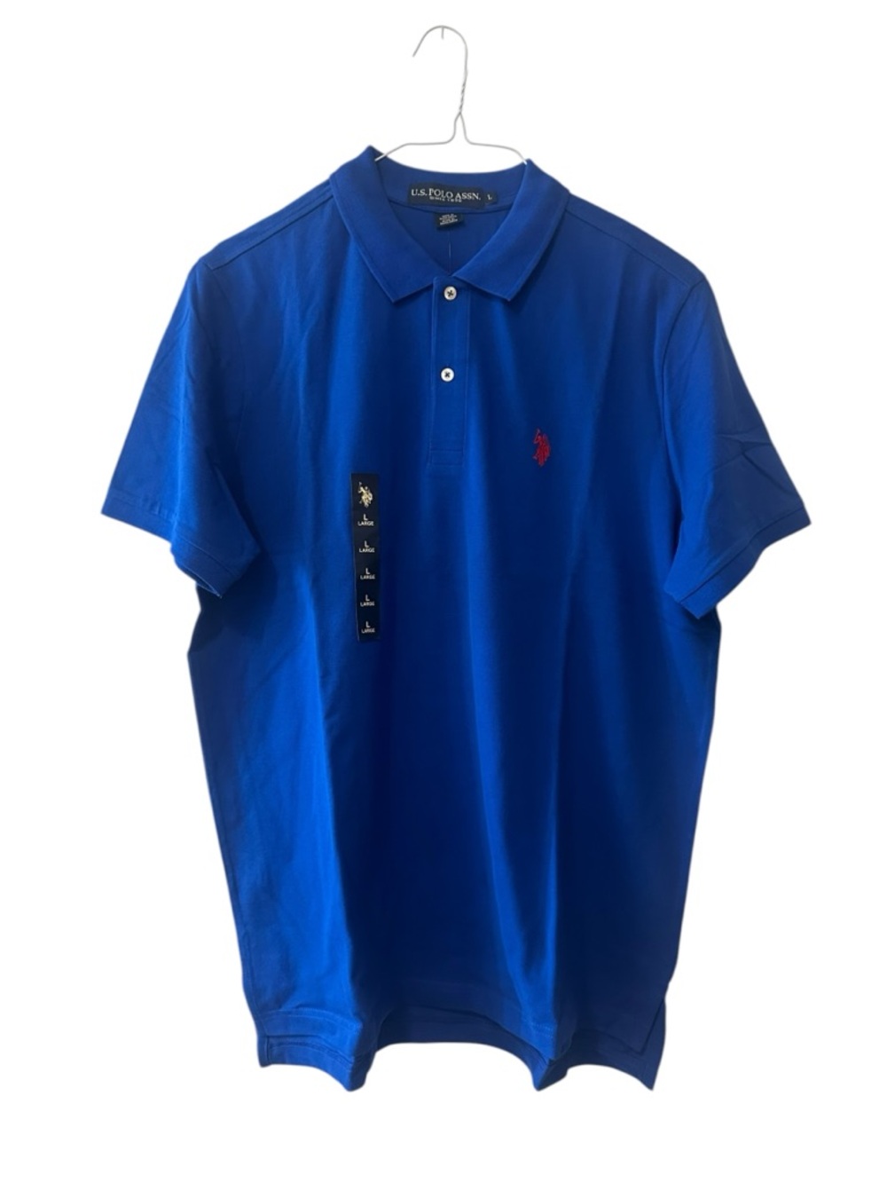 U.S. Polo Assn. Men's Blue Polo Shirt Size L